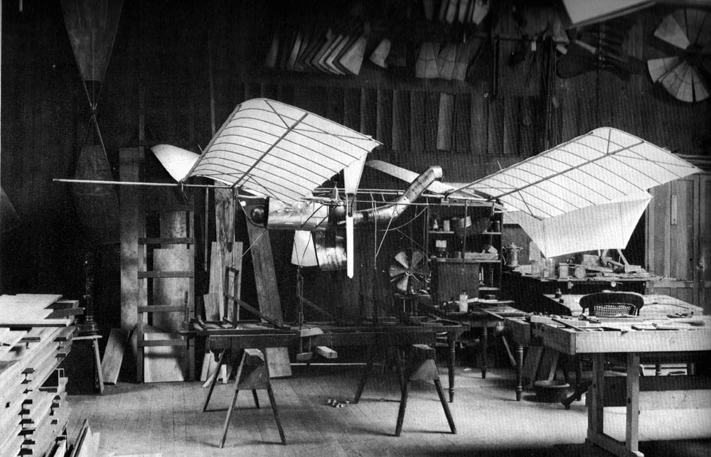 A 1/4 scale model of Langely's aerodrome design - First Flight: the Early Aviators